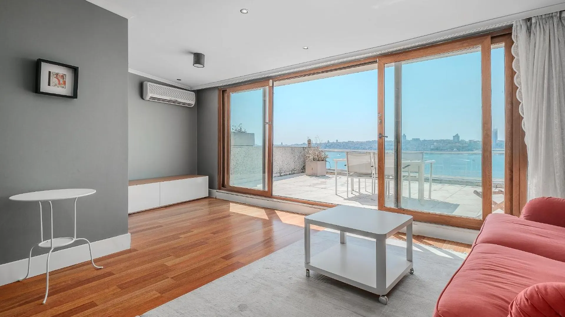 이스탄불 Duplex Flat W Panoramic Bosphorus View And Terrace 아파트