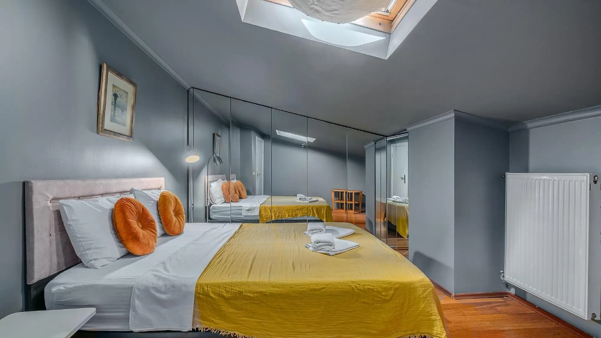 이스탄불 Duplex Flat W Panoramic Bosphorus View And Terrace 아파트