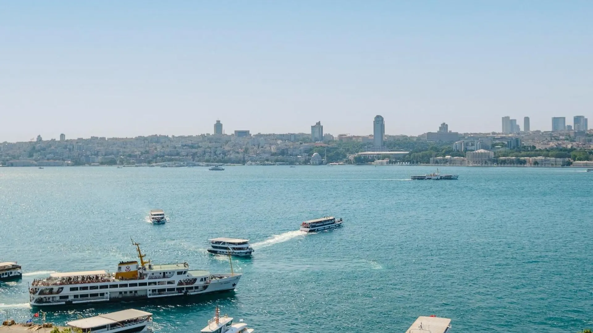 이스탄불 Duplex Flat W Panoramic Bosphorus View And Terrace 아파트