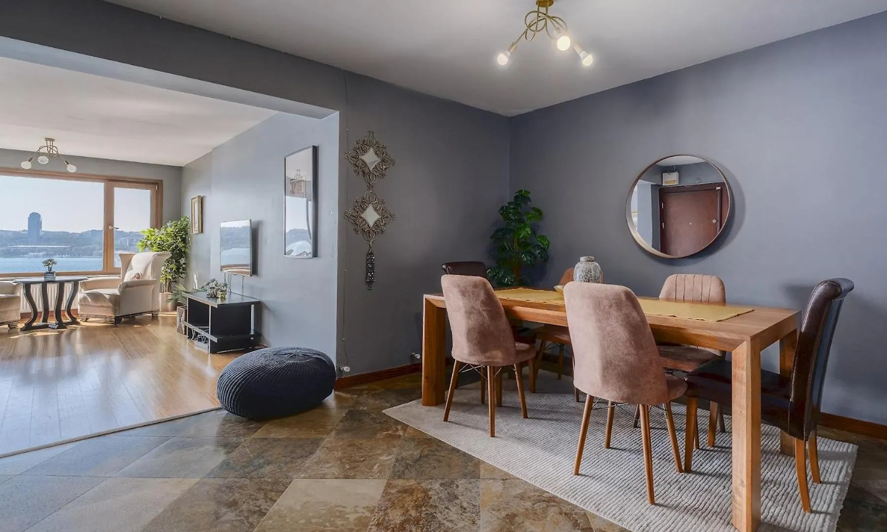 이스탄불 Duplex Flat W Panoramic Bosphorus View And Terrace 아파트