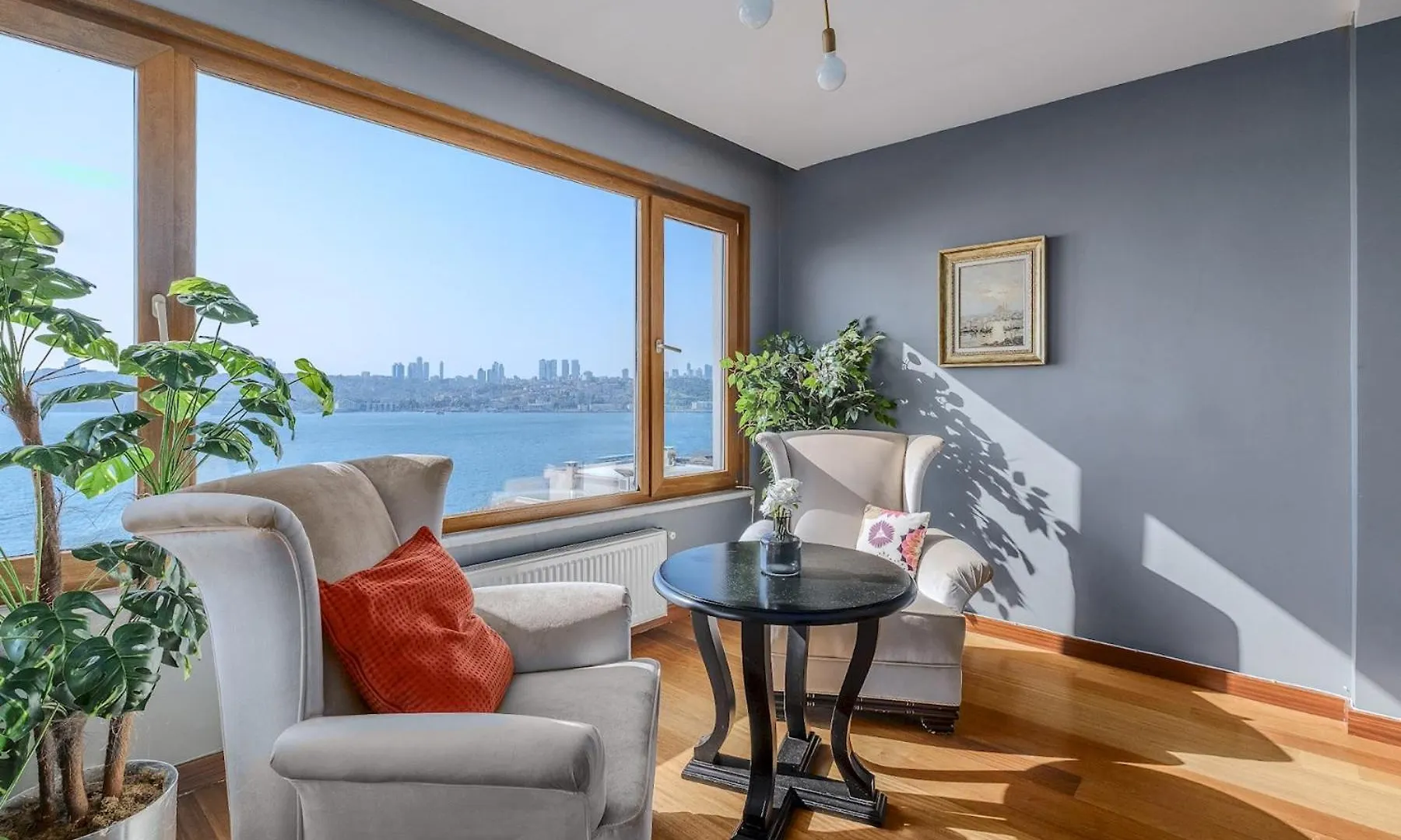 Апартаменты Duplex Flat W Panoramic Bosphorus View And Terrace Стамбул Турция