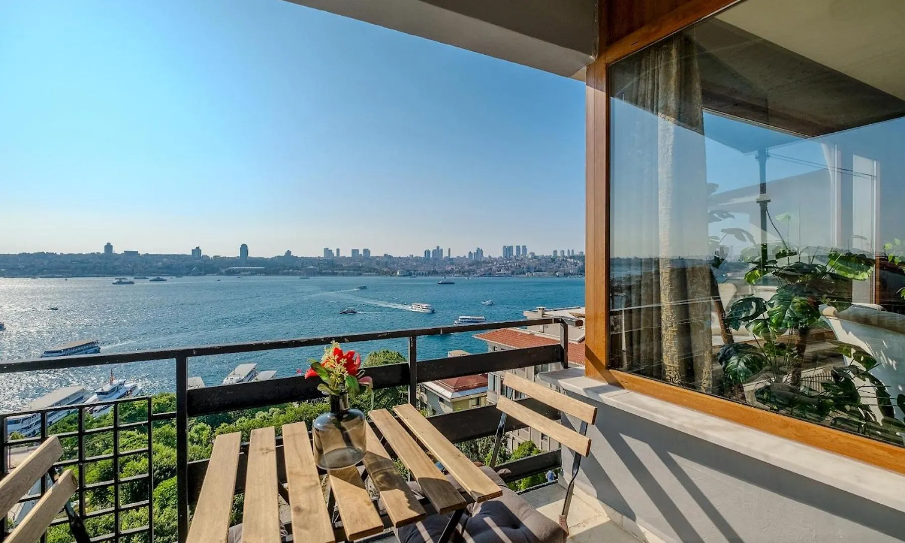 Апартаменты Duplex Flat W Panoramic Bosphorus View And Terrace Стамбул