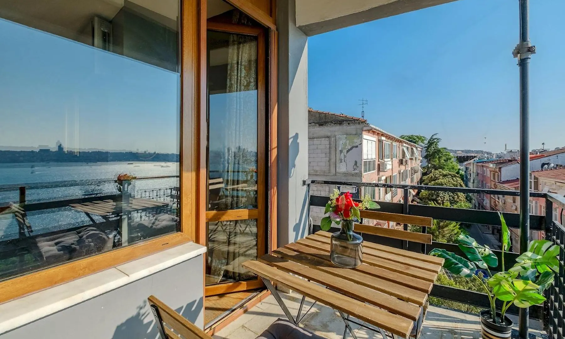 Апартаменты Duplex Flat W Panoramic Bosphorus View And Terrace Стамбул
