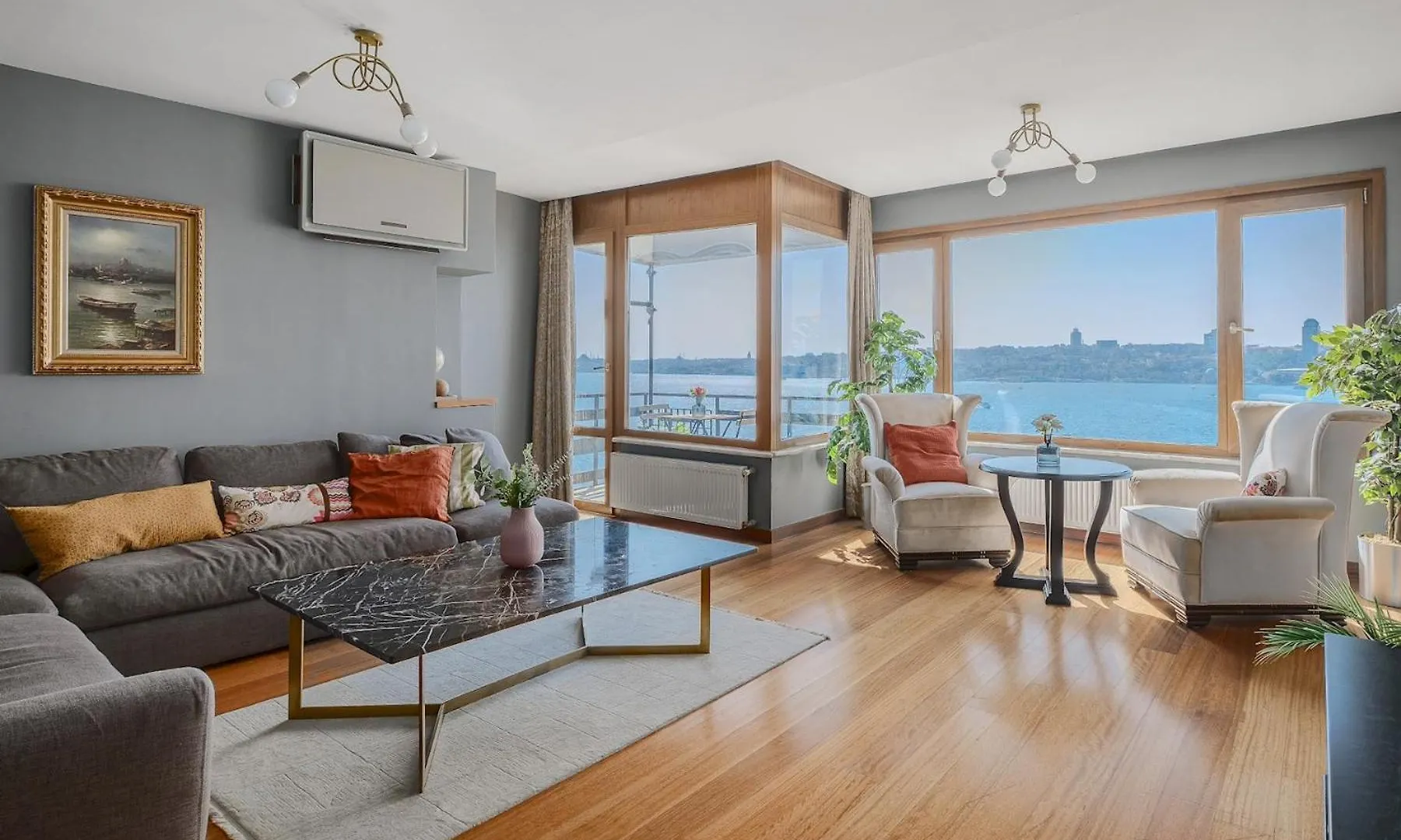 Апартаменты Duplex Flat W Panoramic Bosphorus View And Terrace Стамбул