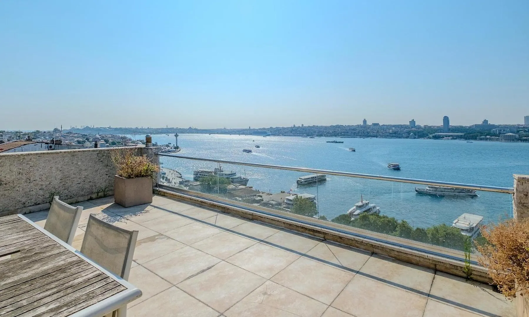 Апартаменты Duplex Flat W Panoramic Bosphorus View And Terrace Стамбул