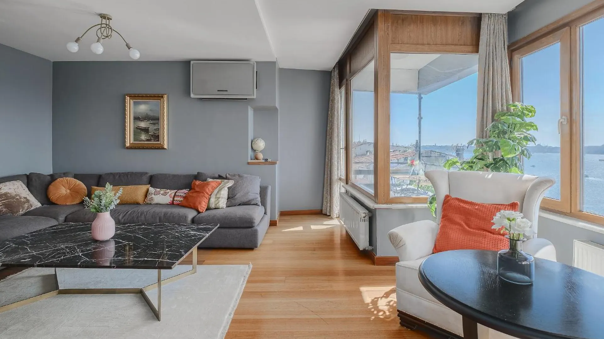 Апартаменты Duplex Flat W Panoramic Bosphorus View And Terrace Стамбул